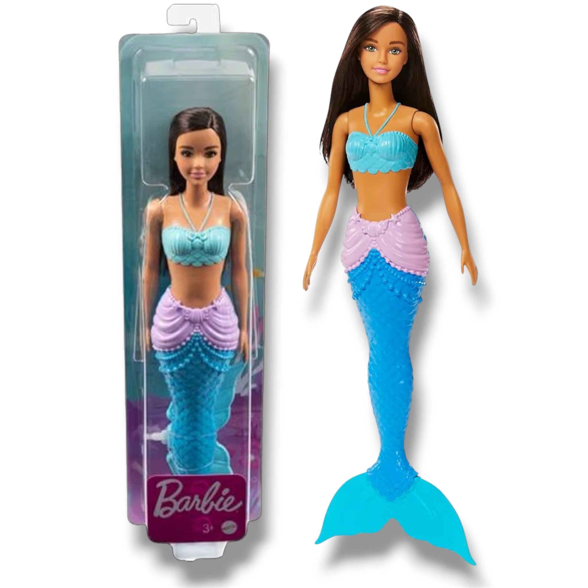 Mattel Barbie Dreamtopia Sirena con coda azzurra
