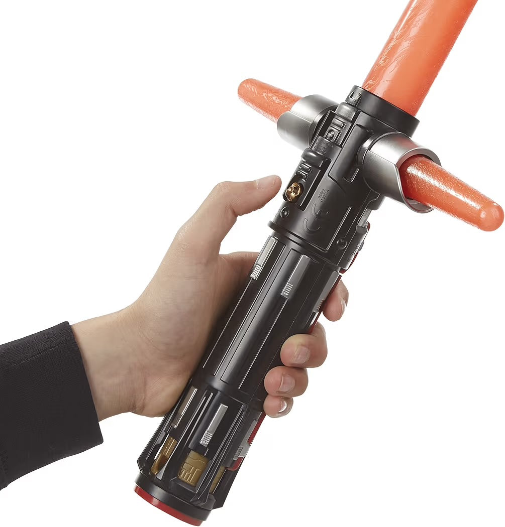 Hasbro Disney Star Wars The Force Awakens Kylo Ren Deluxe Electronic Lightsaber BladeBuilders 2015