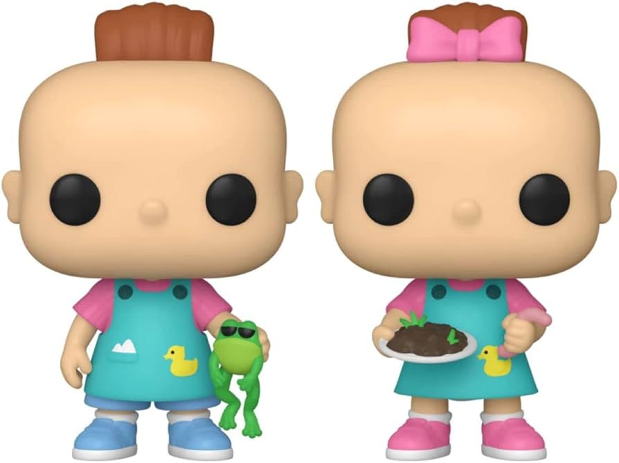 Funko POP! Television: Rugrats - Phillip DeVille - 2 Pack Phil & Lil