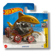 Mattel Hot Wheels Shark Bite Megabyte Oro 2024 1/5 Modellino Auto Die-Cast 18/250