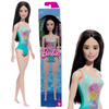 Mattel Barbie Beach Bambola da spiaggia con Costume da Mare