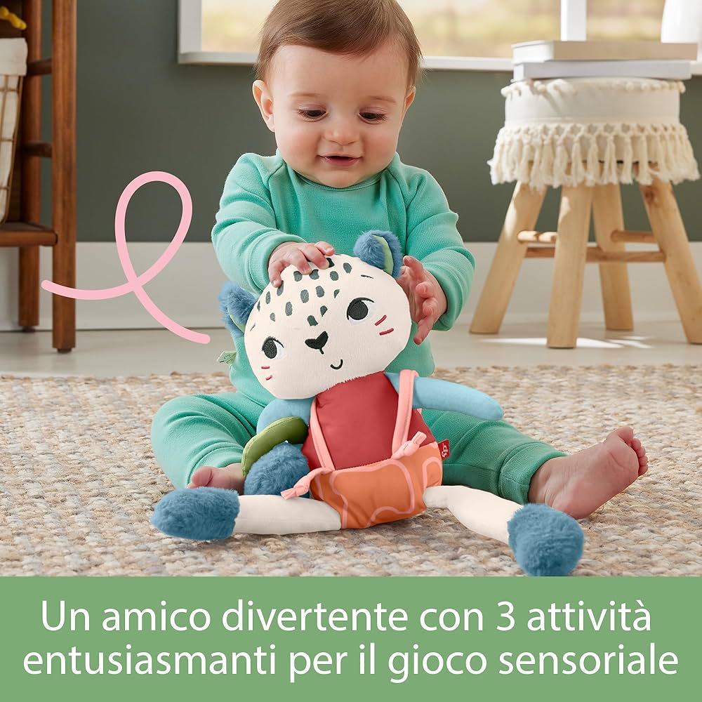 Fisher-Price Amici del Pianeta - Leopardino 3 mesi+