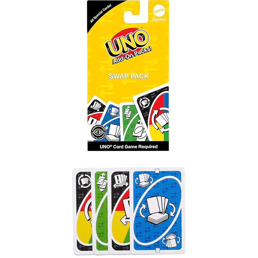 Mattel Games UNO Scambia Pack Pacchetto di scambio aggiuntivo