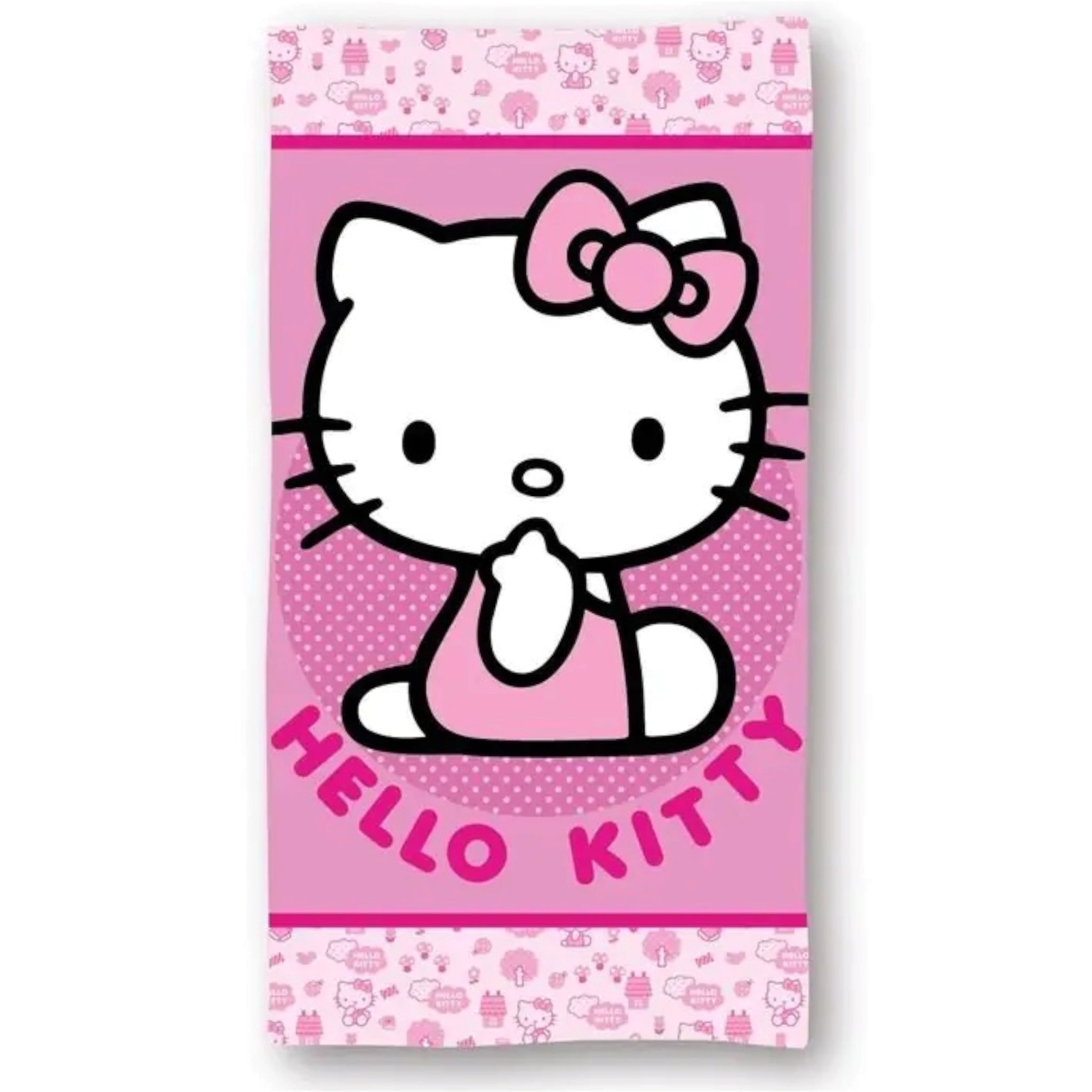 Hello Kitty Telo Mare 70x140cm in microfibra