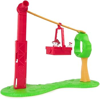 Spin Master Paw Patrol Playset Marshall con Funivia Scivolo
