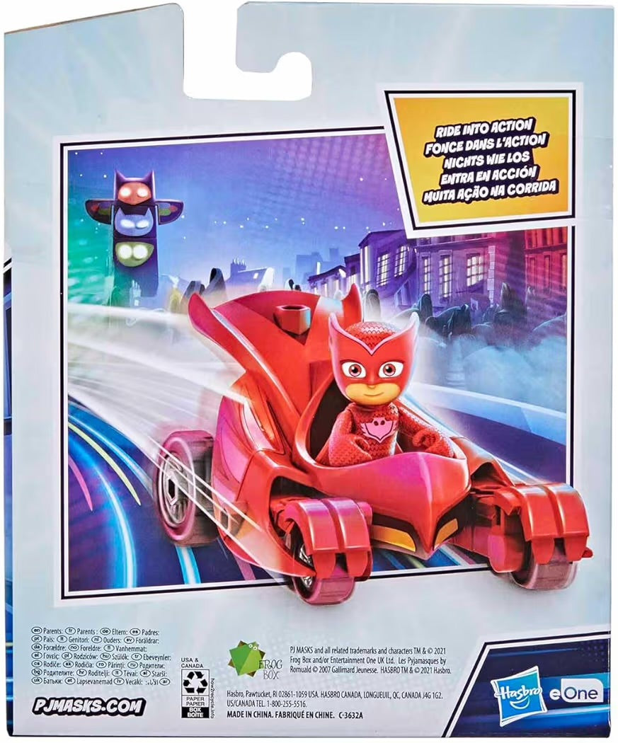 Hasbro PJ Masks Gufetta Owl Glider Veicolo e Personaggio