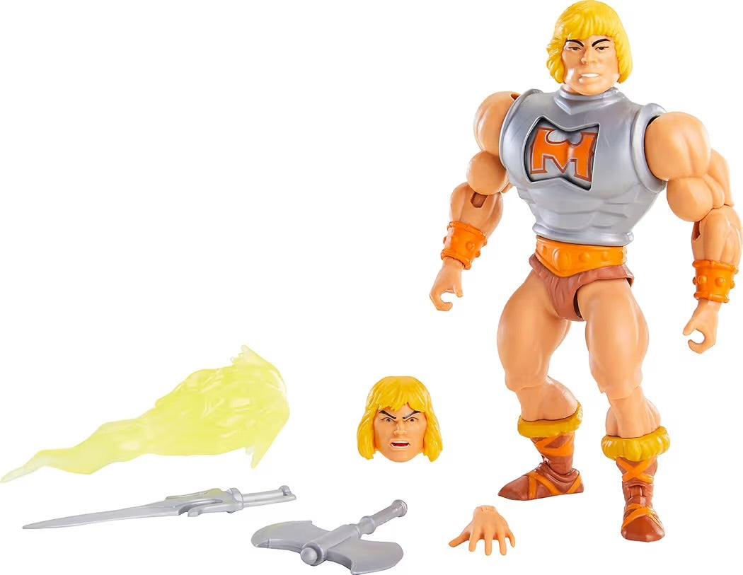 Mattel Masters of The Universe Origins Deluxe He-Man Action Figure