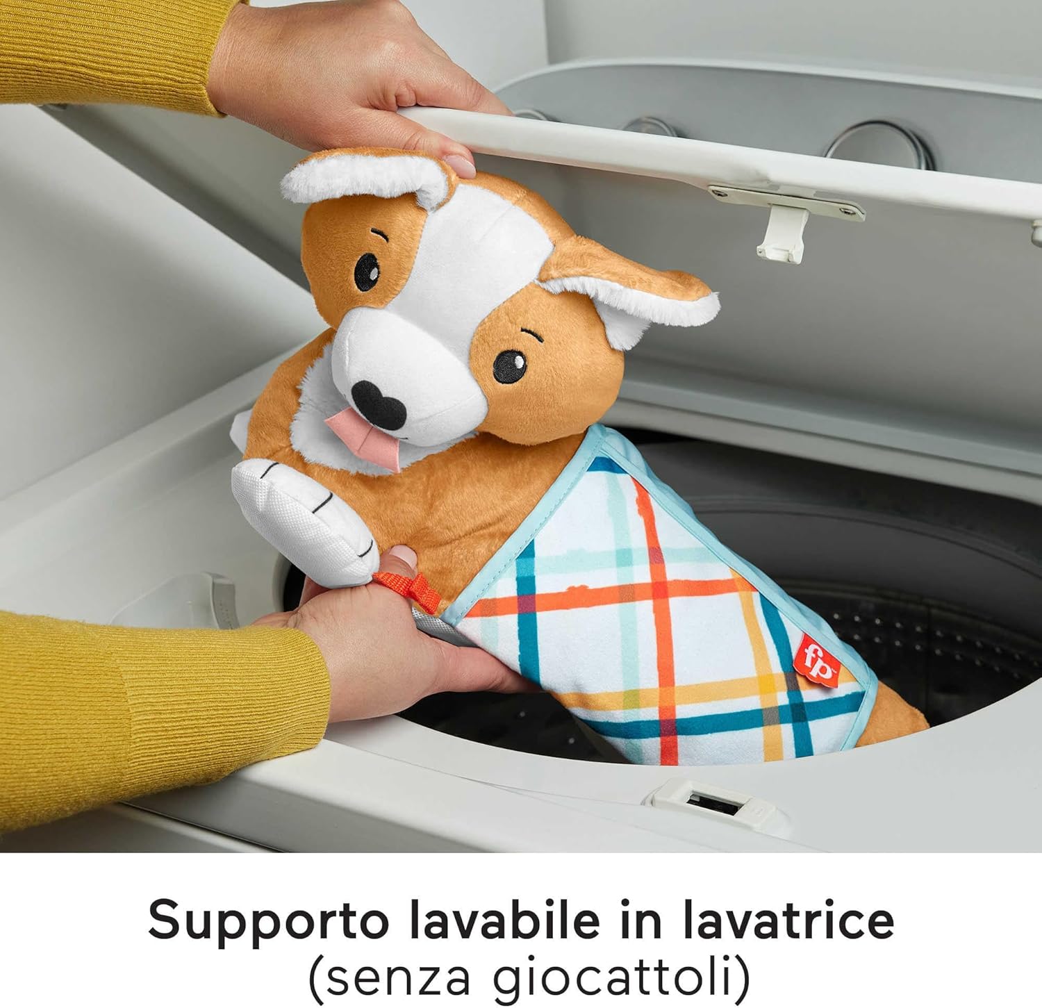 Fisher-Price Cuscino Corgi Tummy Time 3 in 1