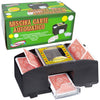 Mescola carte automatico con 2 livelli ideale per carte con dimensioni 9 x 6,5 cm