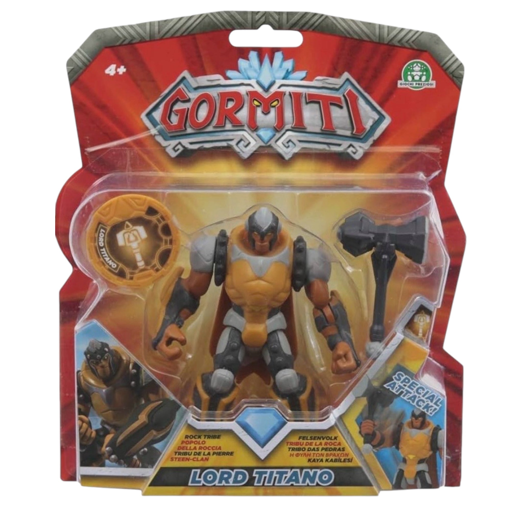 Giochi Preziosi Gormiti Deluxe Titan Lord Titano Figura 12 cm