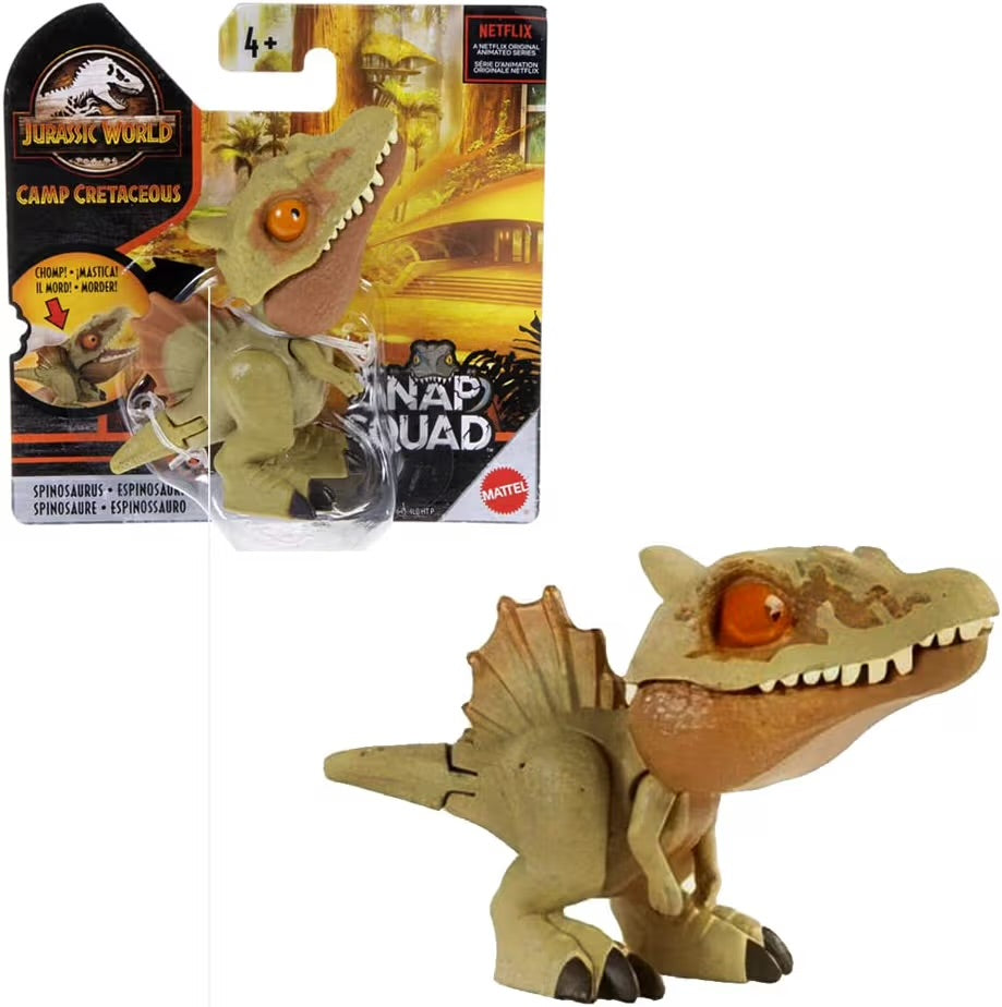 Mattel Jurassic World Camp Cretaceous Snap Squad Spinosaurus
