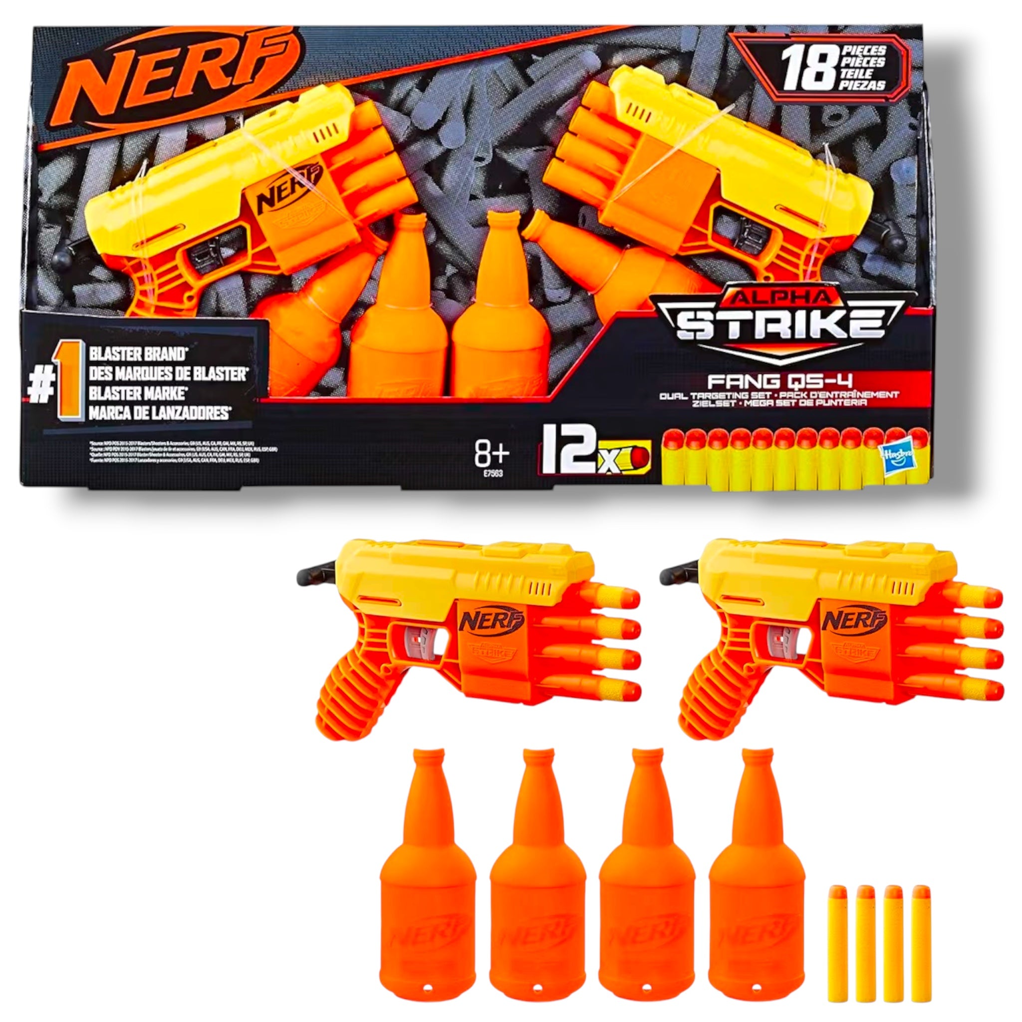 Hasbro Nerf Alpha Strike Fang QS-42
