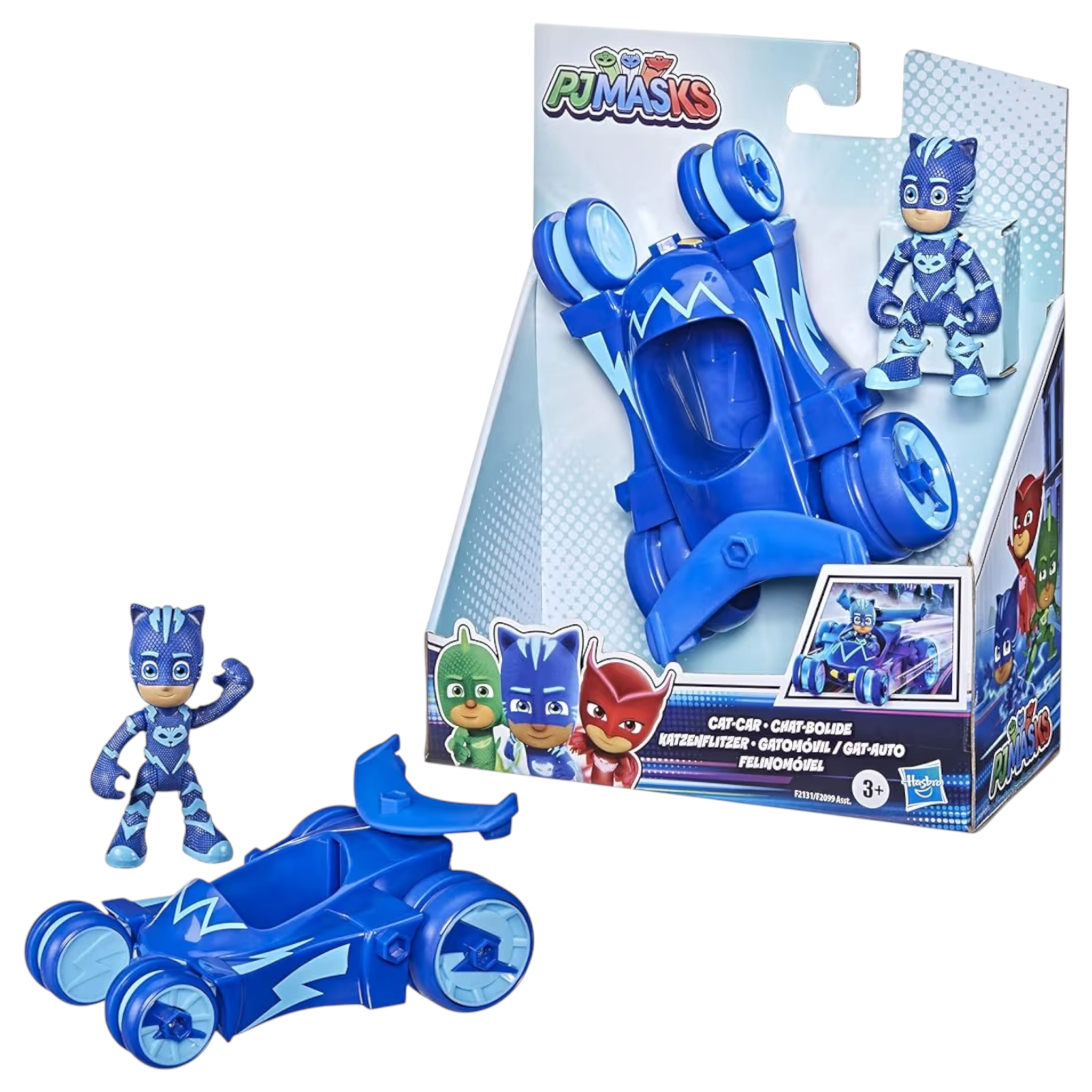 Hasbro PJ Masks Catboy Hero Animal Vehicle con Personaggio