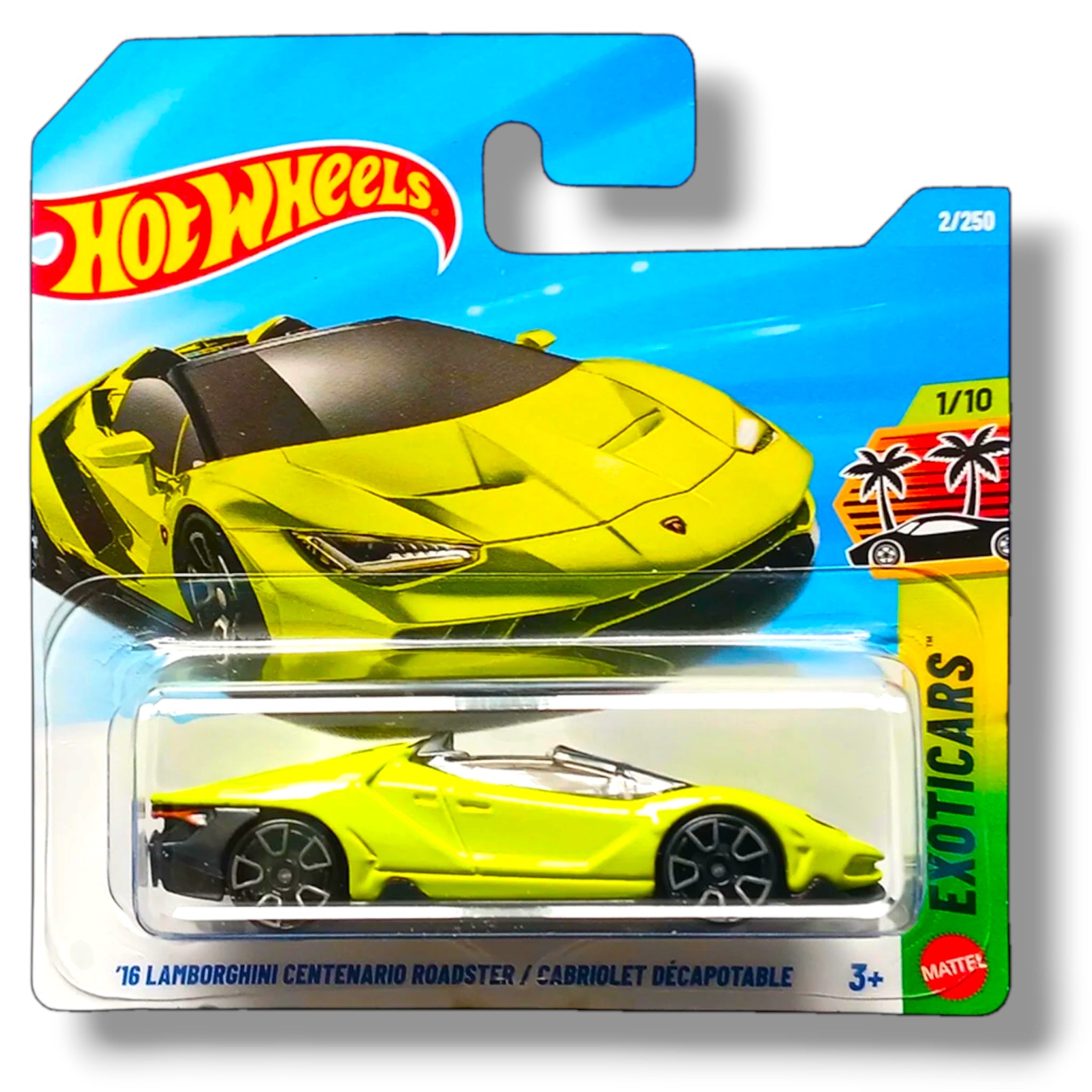 Hot Wheels 16 Lamborghini Centenario Roadster HW Exoticars 1/10