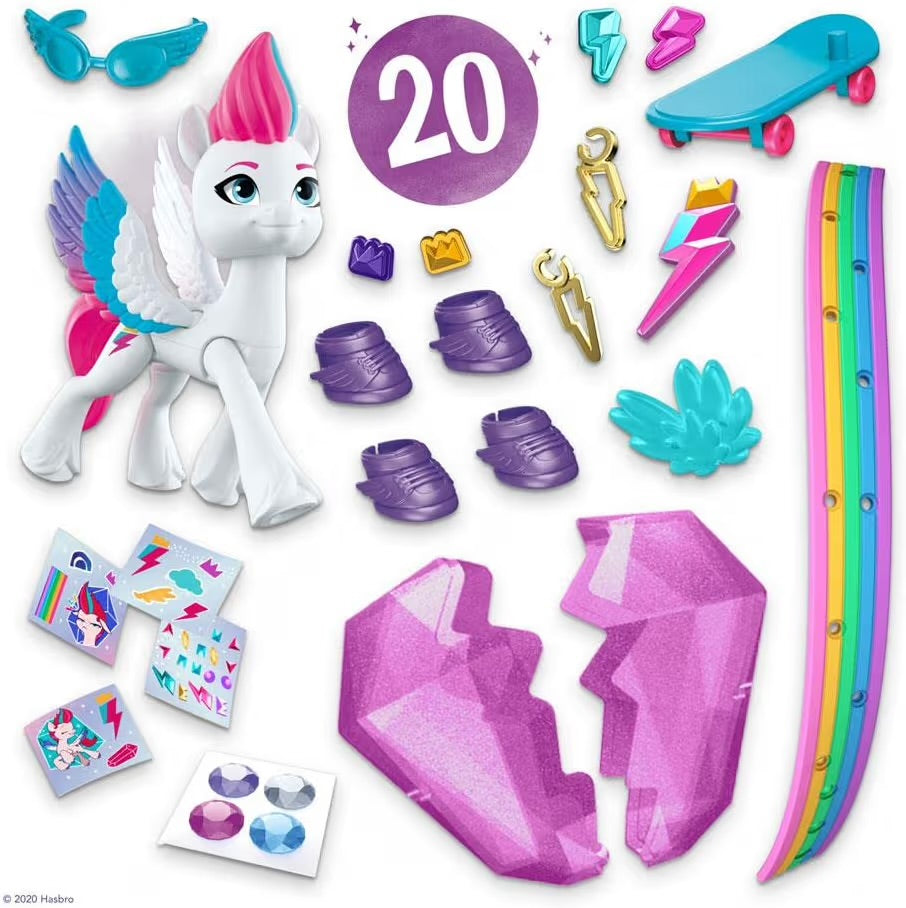 Hasbro My Little Pony Zipp Storm Braccialetto dell’ amicizia Personaggio 7,5 cm