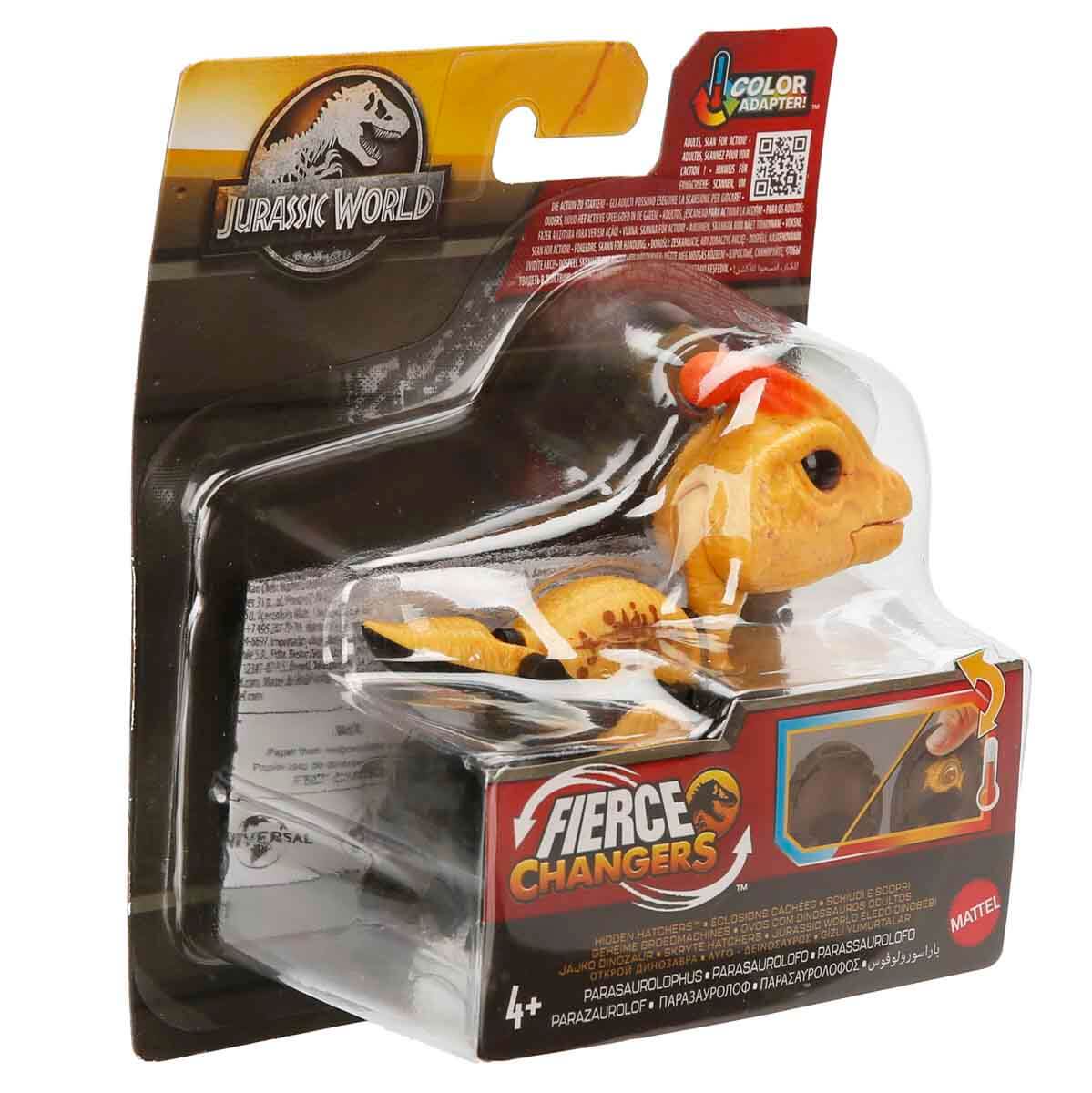 Mattel Jurassic World Parasaurolophus Trasformazione 2 in 1 HVB14