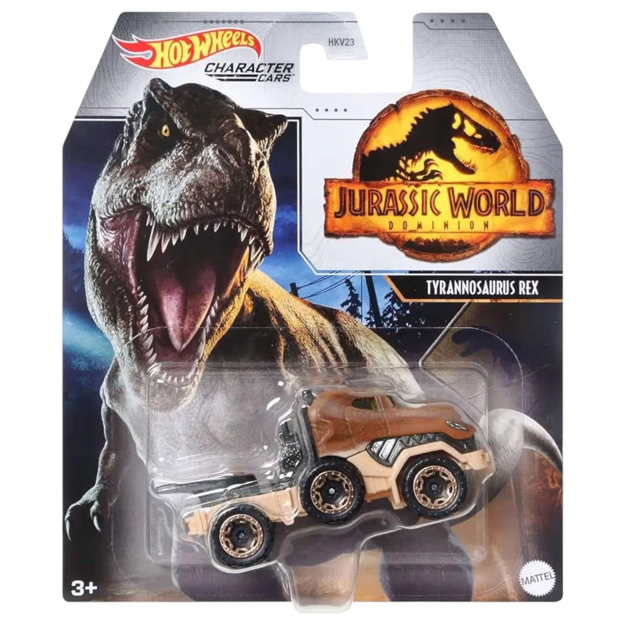 Mattel Hot Wheels Jurassic World Cars Veicolo Tyrannosaurus Rex