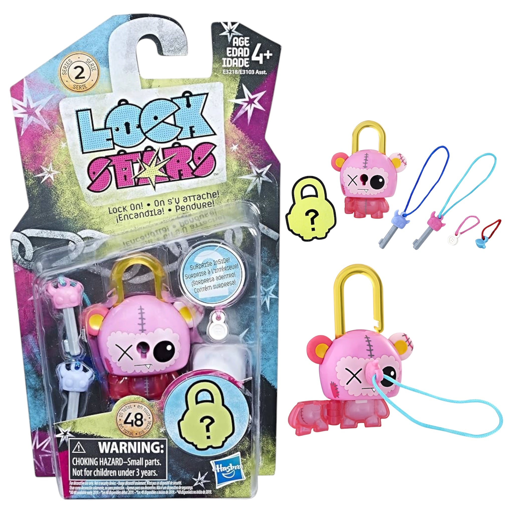Hasbro Pink Bear Star Block