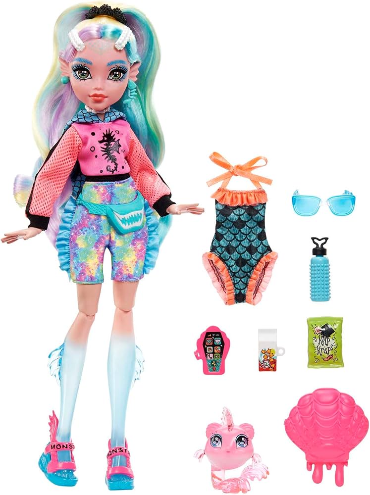 Monster High - Lagoona Blue bambola snodata 30cm