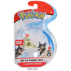 Pokemon Action Figure Battle Figure Pack Rattata di Alolan e Sandygast da 5 cm