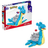 MEGA Pokemon Lapras da Costruire Set da 527 Pezzi con Parti Mobili, Modellino da Esposizione