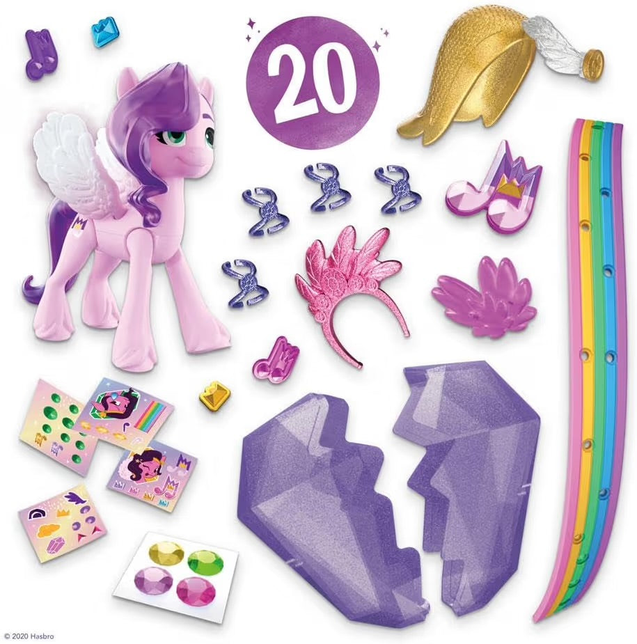 Hasbro My Little Pony Princess Petals 7,5 cm Braccialetto dell’Amicizia con Cristalli