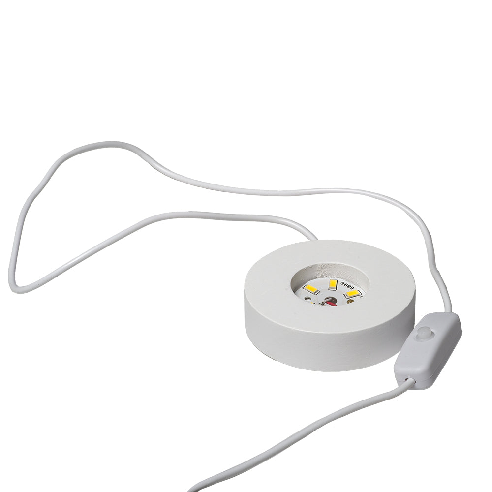 Sfera LED Piccolo Principe D60mm con Base Luminosa USB – Bomboniera in Vetro