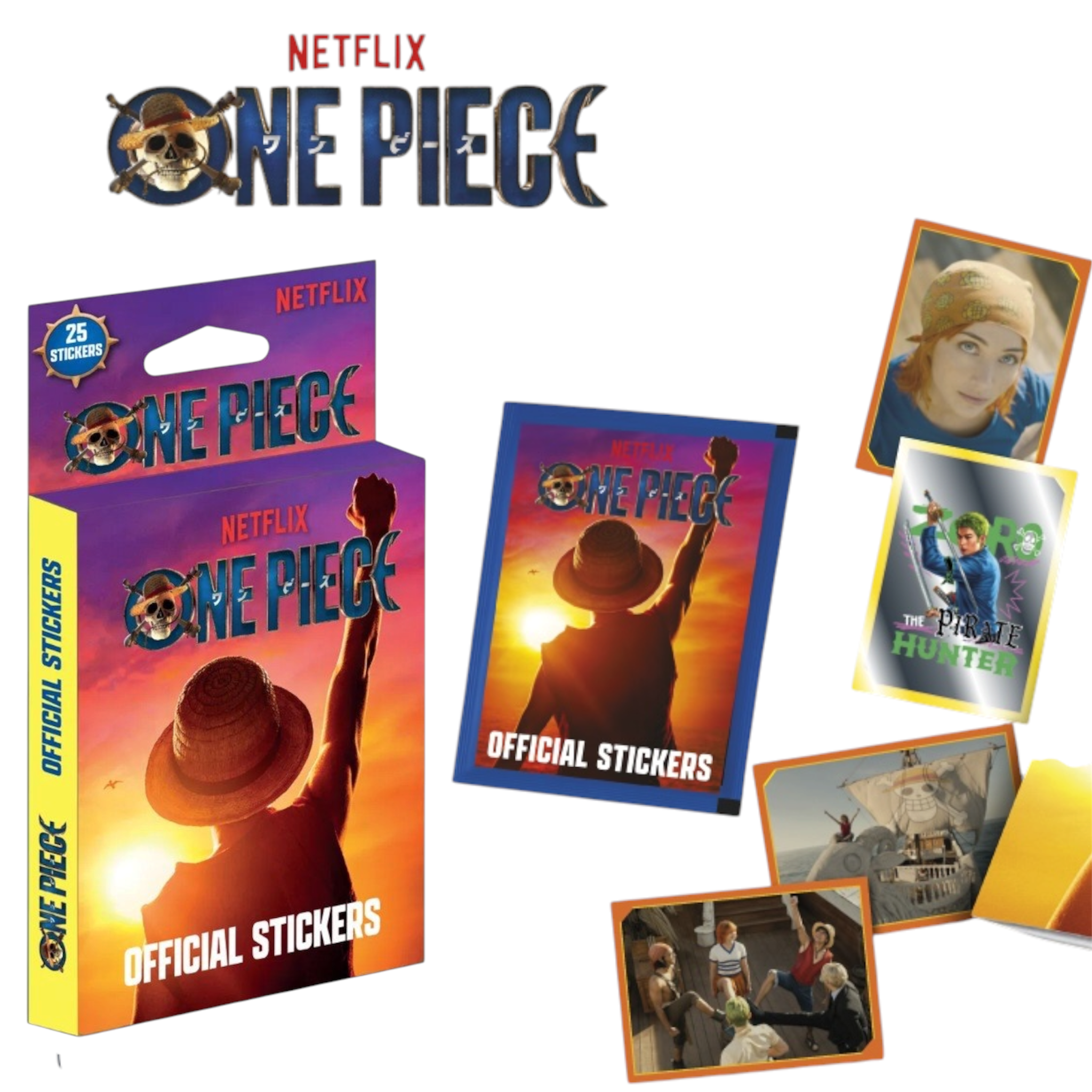 One Piece Pack 5 Bustine Figurine