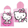 Poncho Mare Hello Kitty 50x100 cm in Microfibra per Bambina