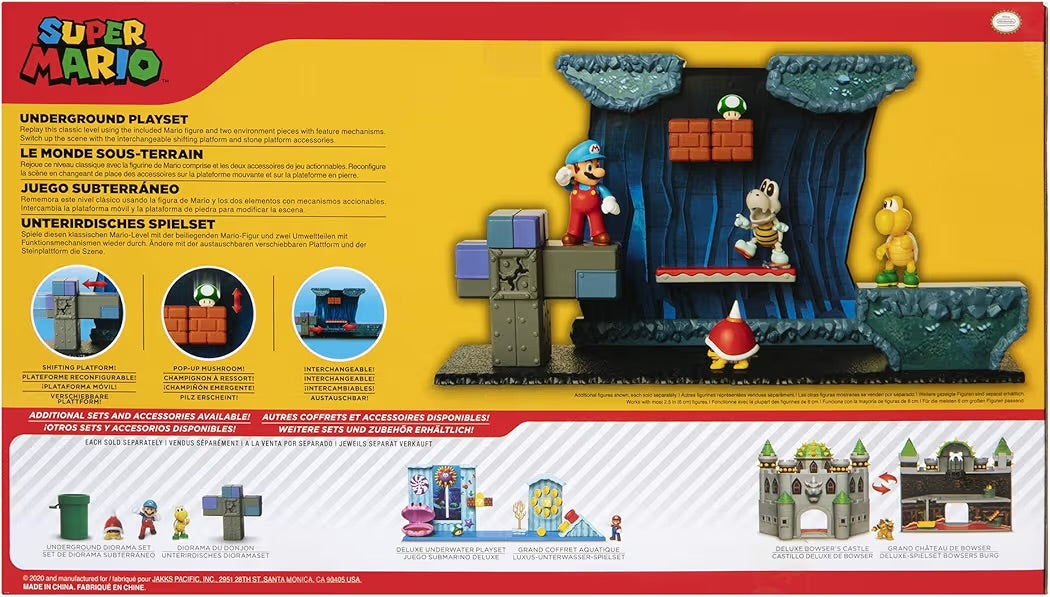 Nintendo - Playset Super Mario Underground