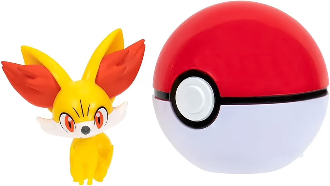 Pokémon Clip’n’Go Fynx con Poké Ball PKW3132 Personaggio 5 cm