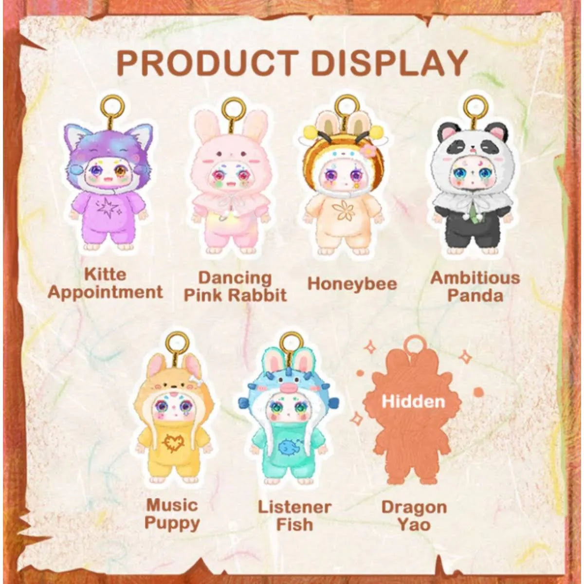 Kimmon Over The Moon - Blind box Portachiavi