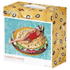 Bestway Isola gonfiabile a forma di hamburger 150 cm