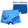 Costume Mare DISNEY STITCH Boxer da Bagno per Bambini per Mare e Piscina