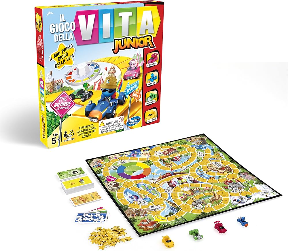 Hasbro Gaming - Il Gioco della Vita Junior