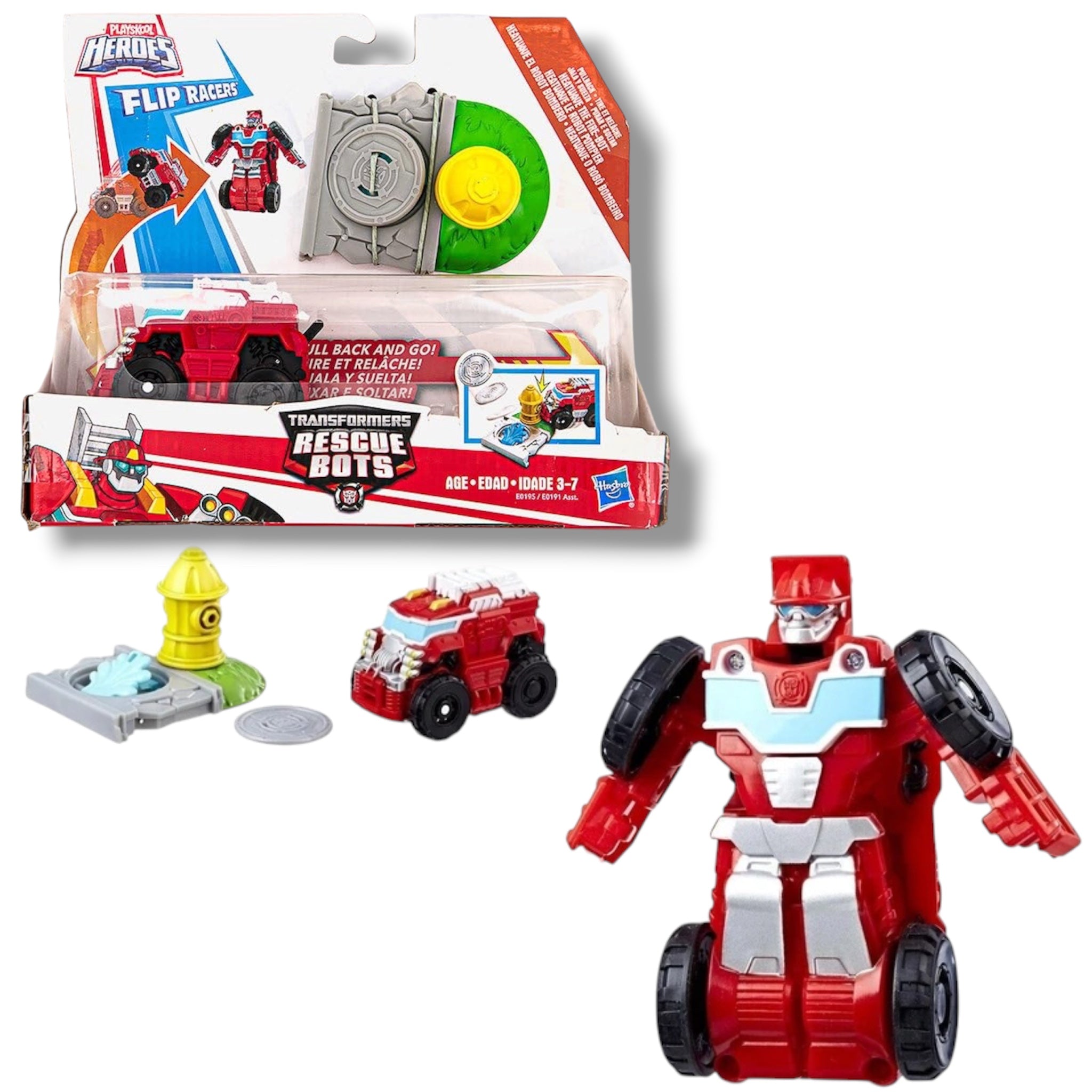 Hasbro Playskool Heroes Transformers Rescue Bot Heatwave