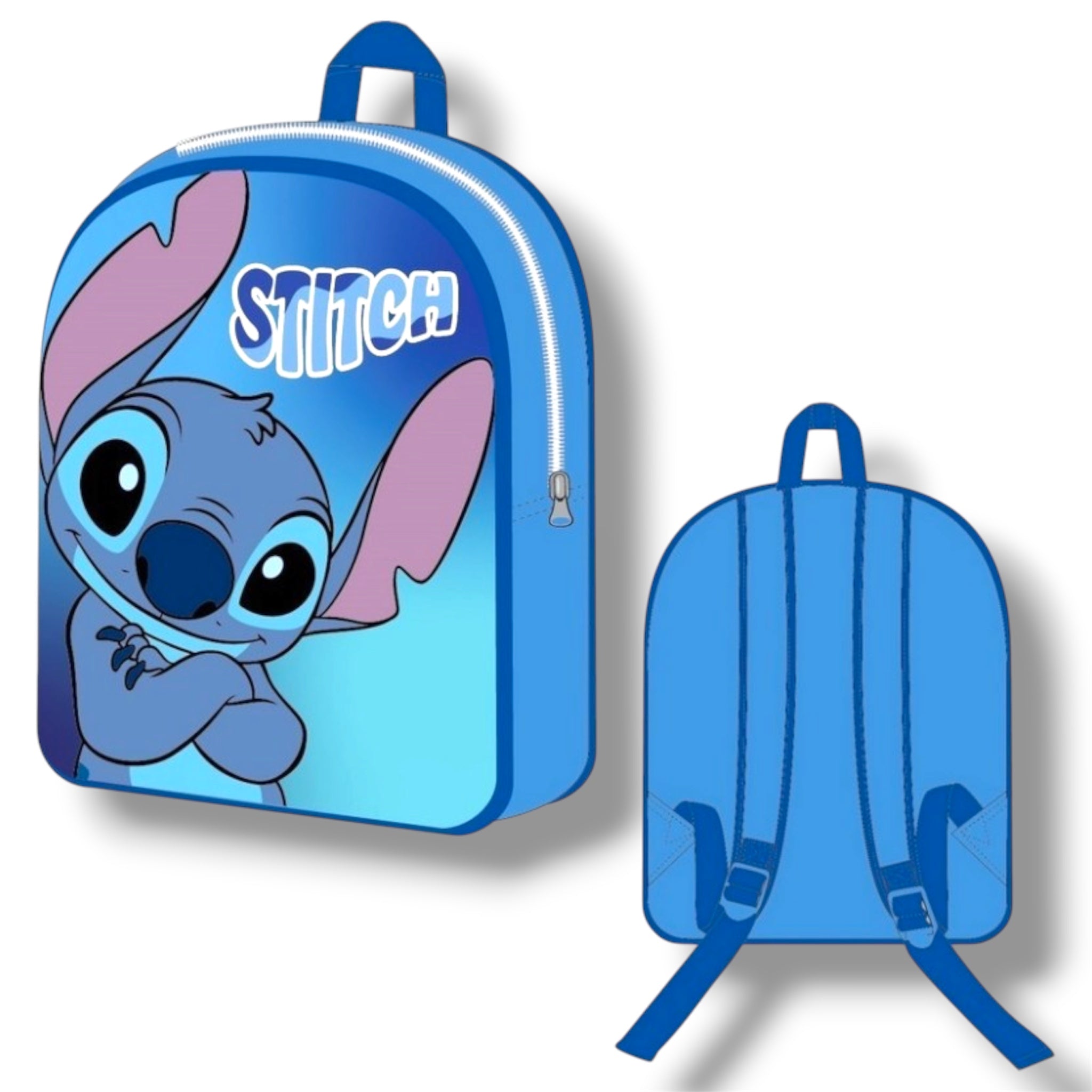 DISNEY STITCH Zaino Ideale per Asilo e Tempo Libero Estate, Vacanze e Mare