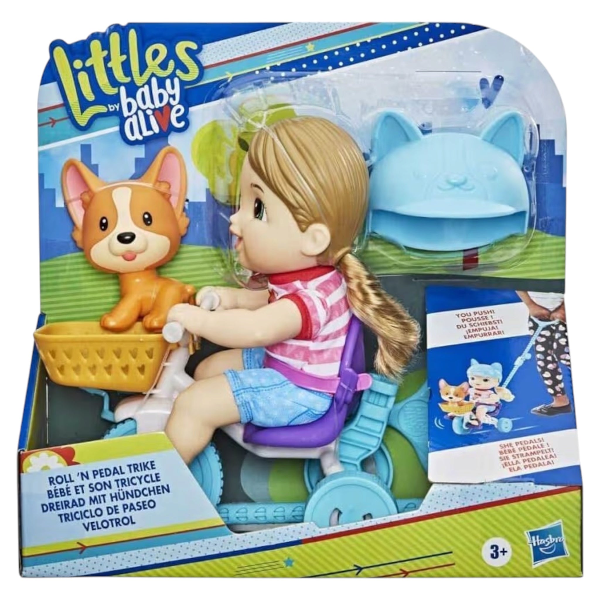 Hasbro Baby Alive Bambola Littles Ruff Rider
