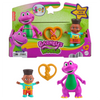 Mattel Barney’s World HYG97 Barney 8 cm e David con Accessori