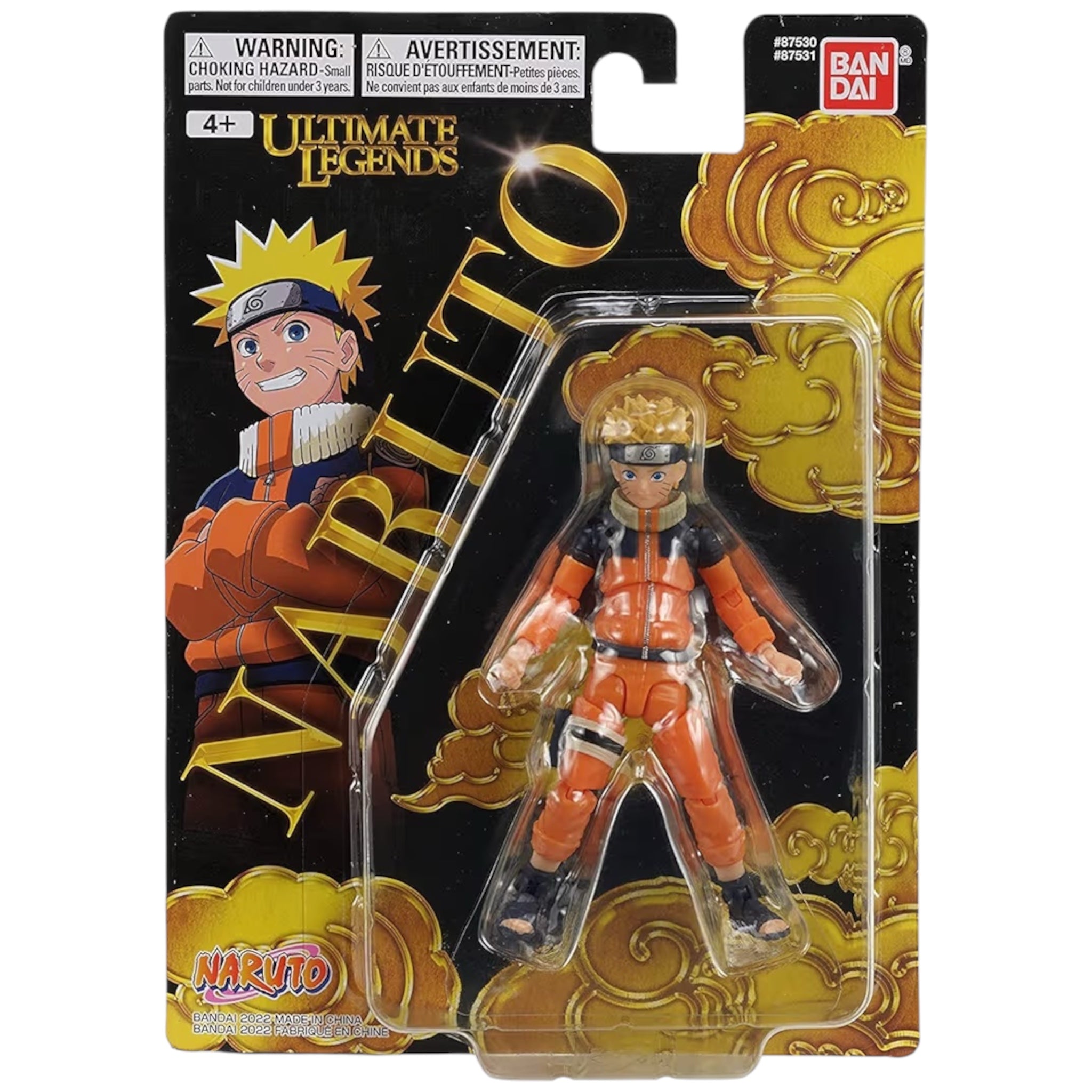 BANDAI Ultimate Legends Naruto Statuetta Naruto Uzumaki 12 cm per collezionisti regali anime