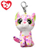 Ty Portachiavi Sophie Beanie Boos 10 cm! gatto rosa clip raro da collezione