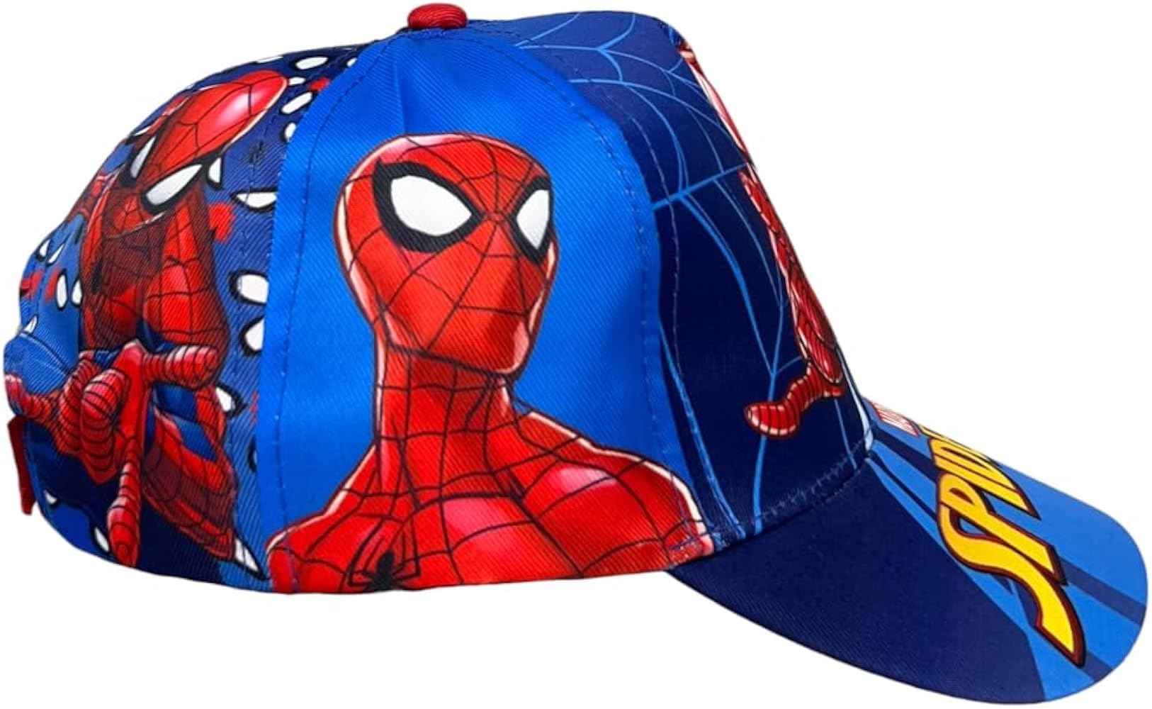Cappellino Spider-Man da baseball Parasole Regolabile Velcro Misura 54 cm