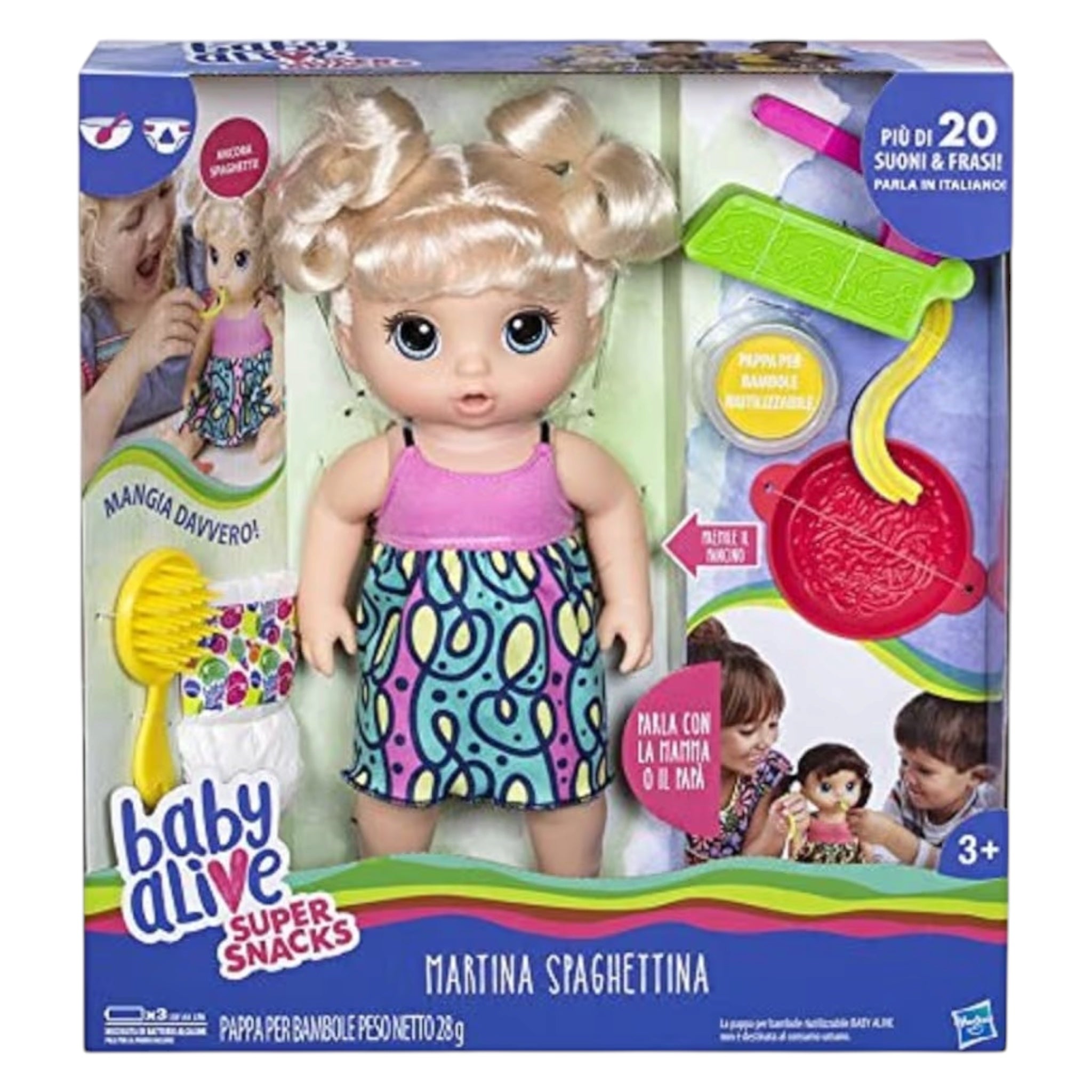 Hasbro Baby Alive Martina Spaghettina Bambola