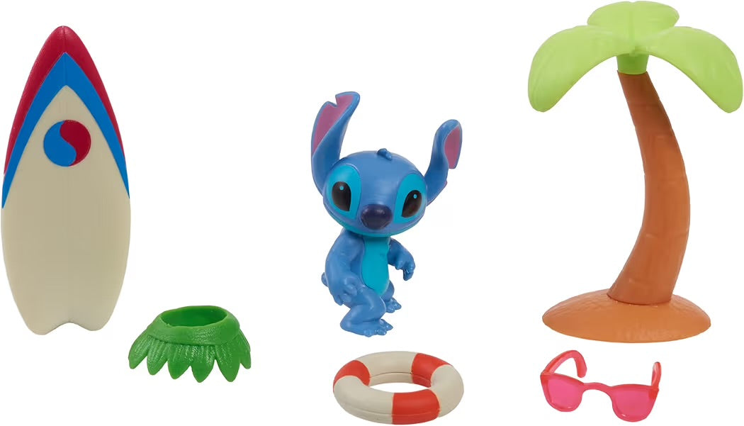 DISNEY STITCH Cofanetto Surf con 1 personaggio e accessori