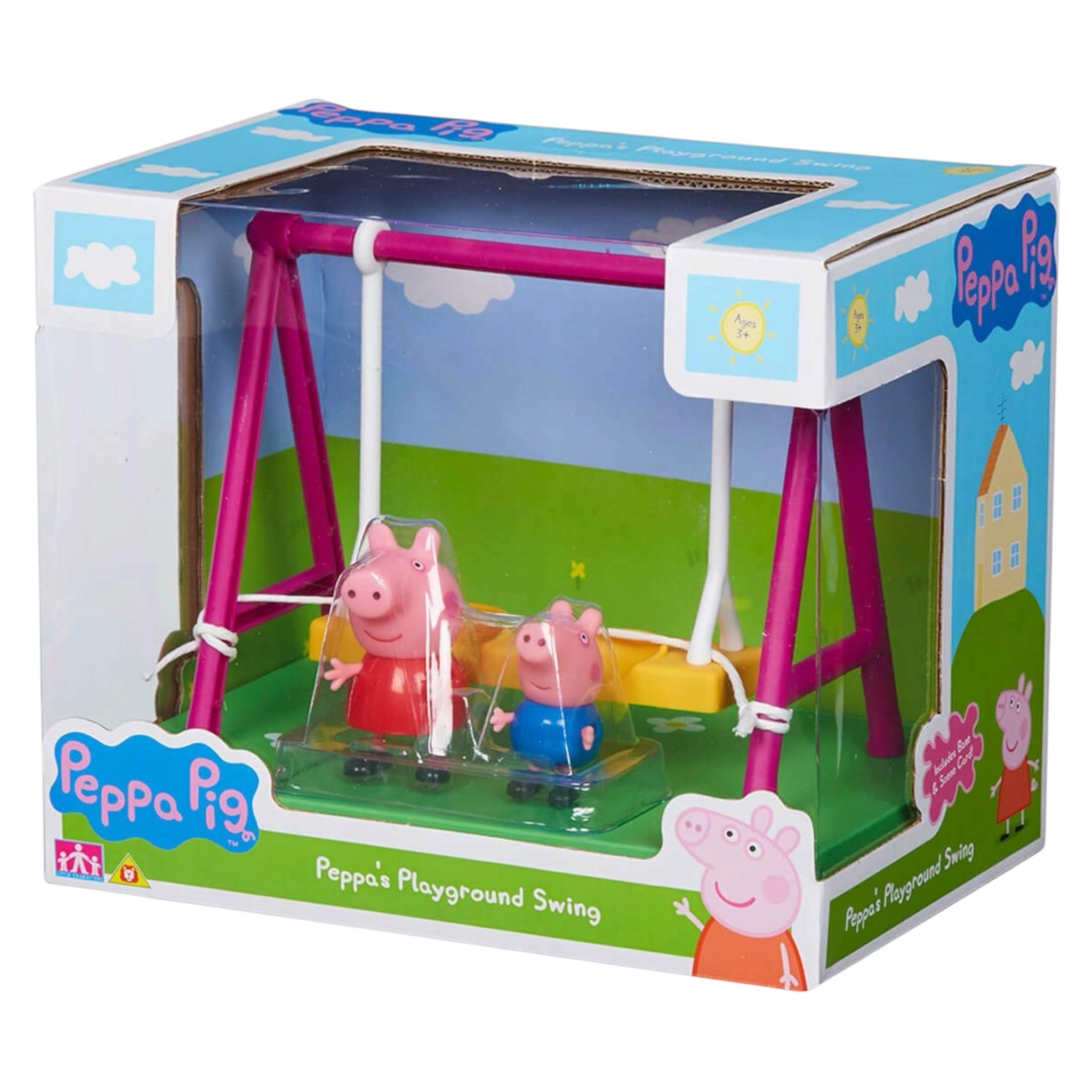 Peppa Pig Confezione due personaggi con altalena