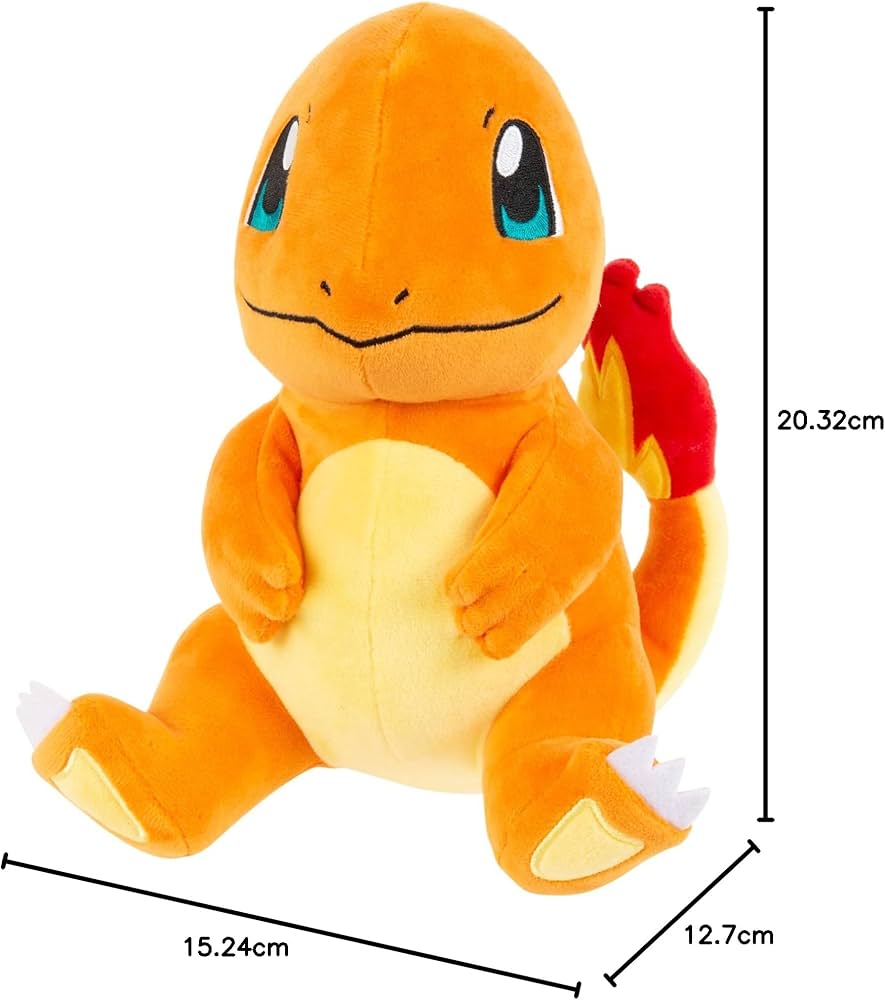 Pokemon Peluche Charmander 20 cm