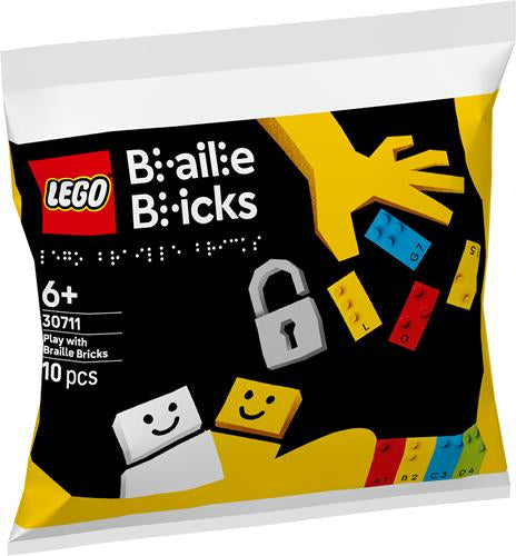 LEGO Recruitment Bags Gioca con i mattoncini Braille 30711