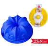Stampo Ciambella 1 pz 25x9 cm Teglia per Ciambelle Alta Silicone Antiaderente Resistente al Calore fino a 230°C