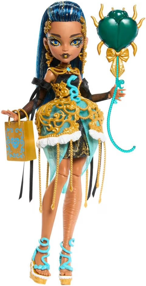 Mattel Monster High Cleo De Nile Bambola con accessori