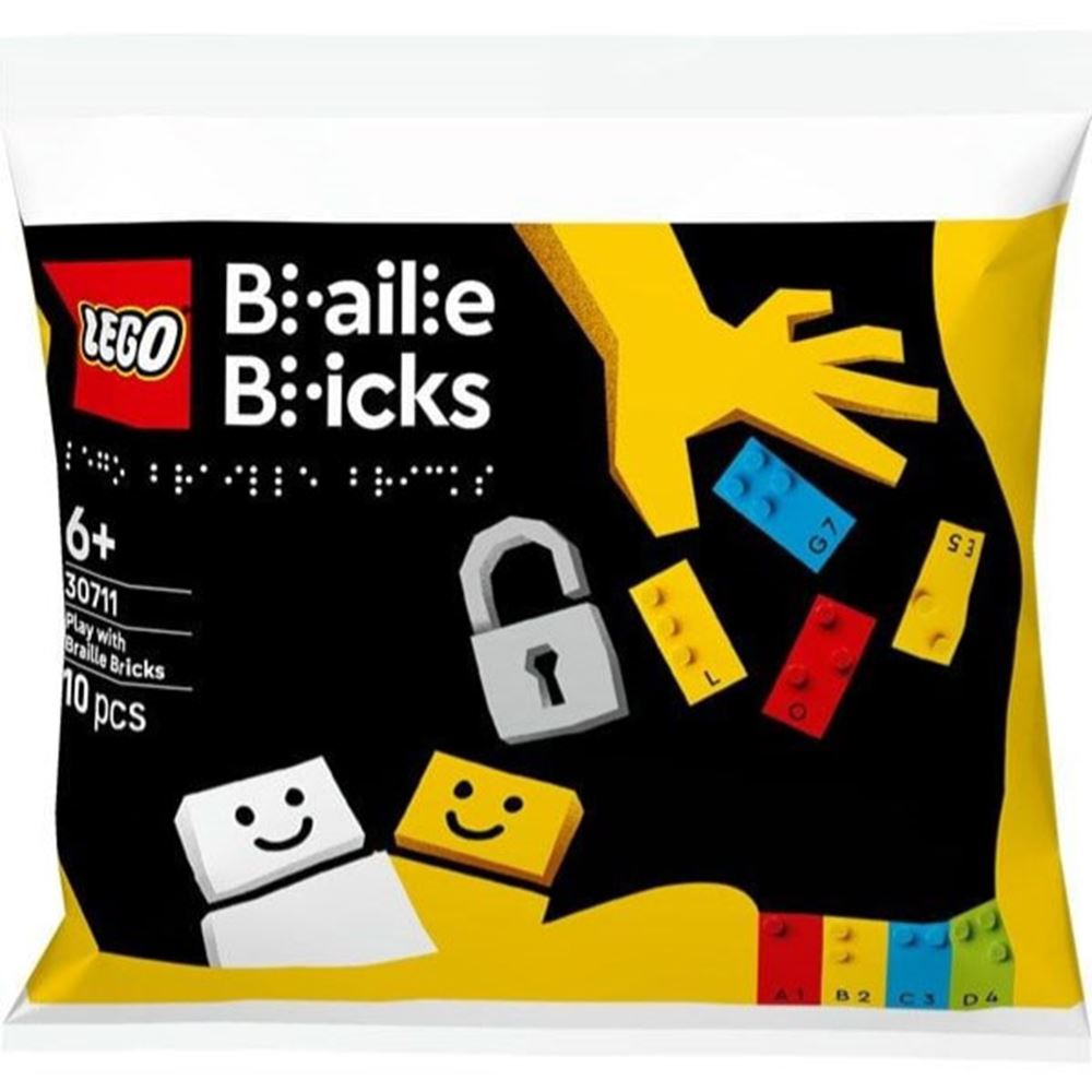 LEGO Recruitment Bags Gioca con i mattoncini Braille 30711